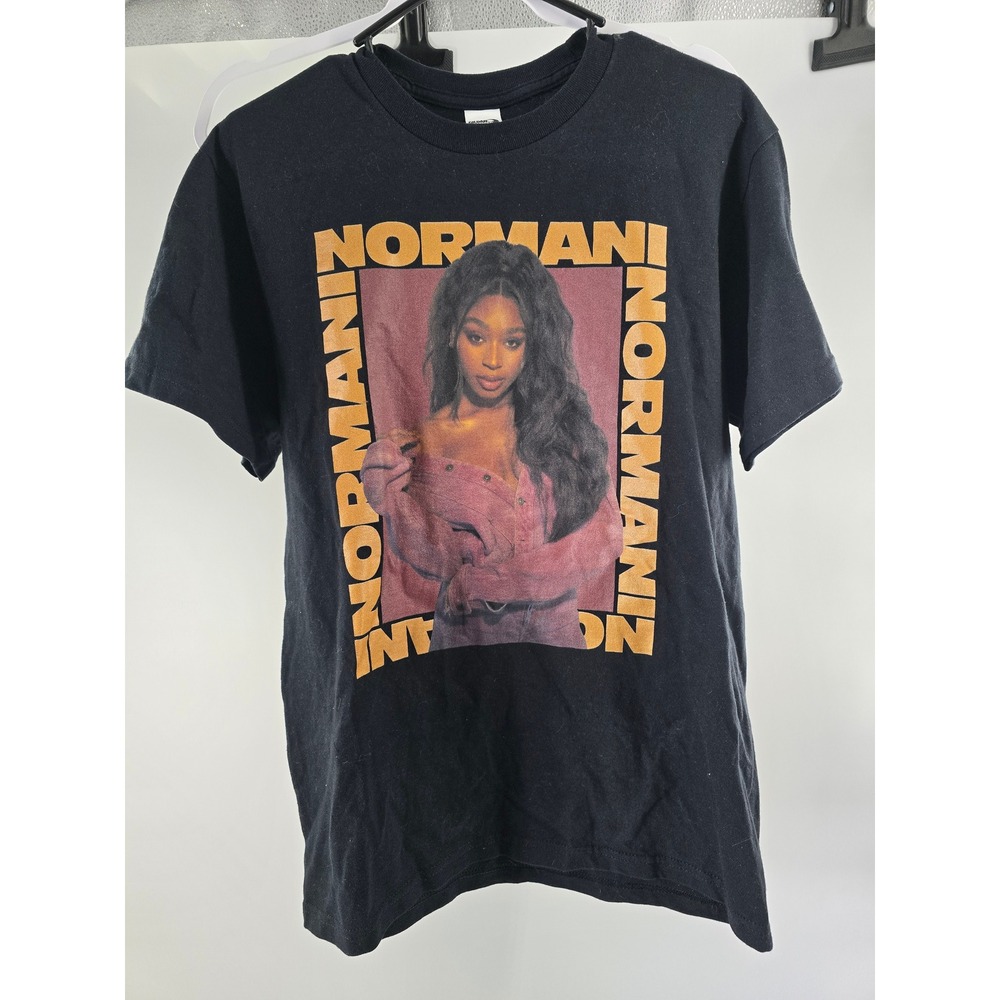 Normani 2019 Tour Graphic T-Shirt Mens Medium Black Double Sided Concert Merch